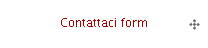 Contattaci form